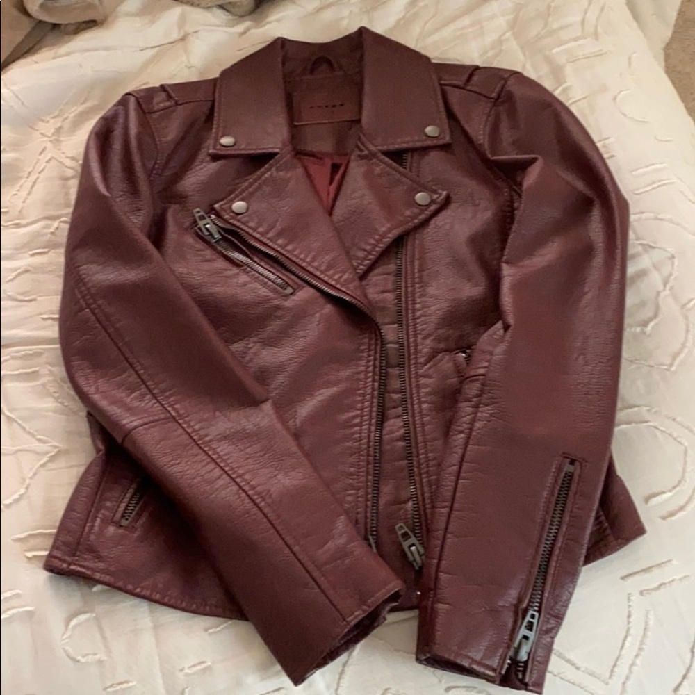 Leather jacket